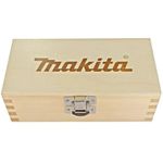 kit de fresas makita encaixe de 1/4 com 6 peças d-53578 (mp)