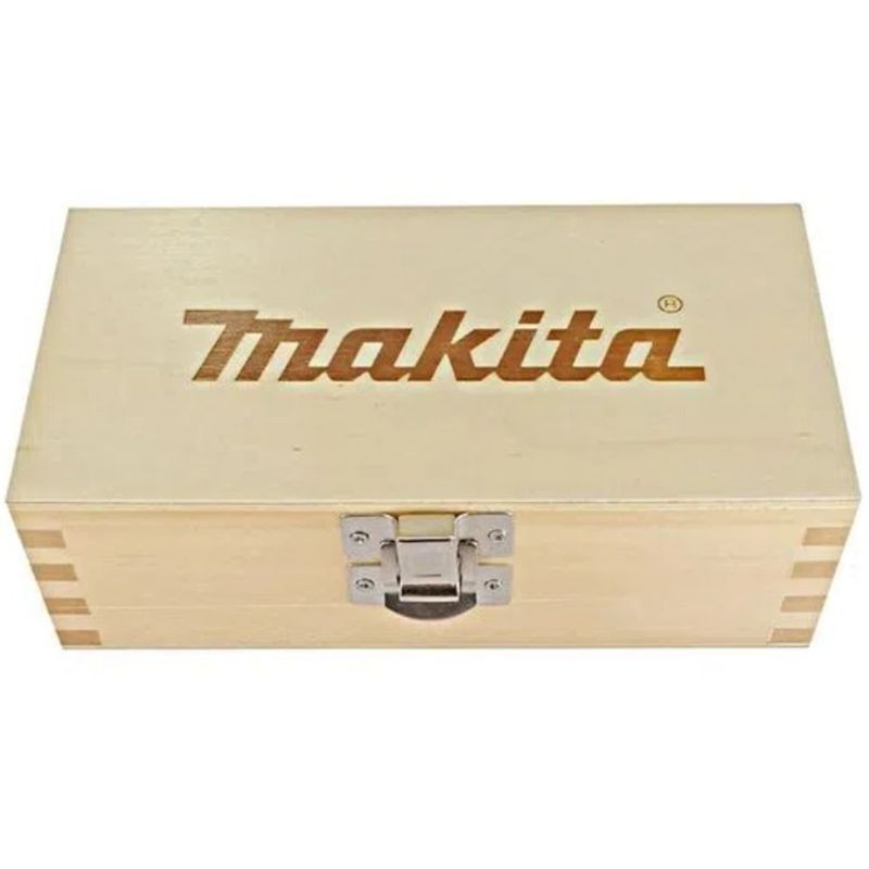 kit de fresas makita encaixe de 1/4 com 6 peças d-53578 (mp)