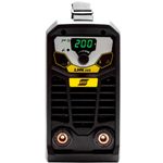 máquina de solda esab inversora 220v rogue lhn 242i preta (mp)