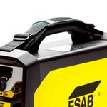 máquina de solda esab inversora 220v rogue lhn 242i preta (mp)