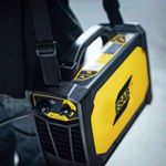 máquina de solda esab inversora 220v rogue lhn 242i preta (mp)