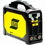 máquina de solda esab inversora 220v rogue lhn 202i preta (mp)
