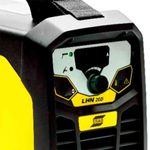máquina de solda esab inversora 220v rogue lhn 202i preta (mp)