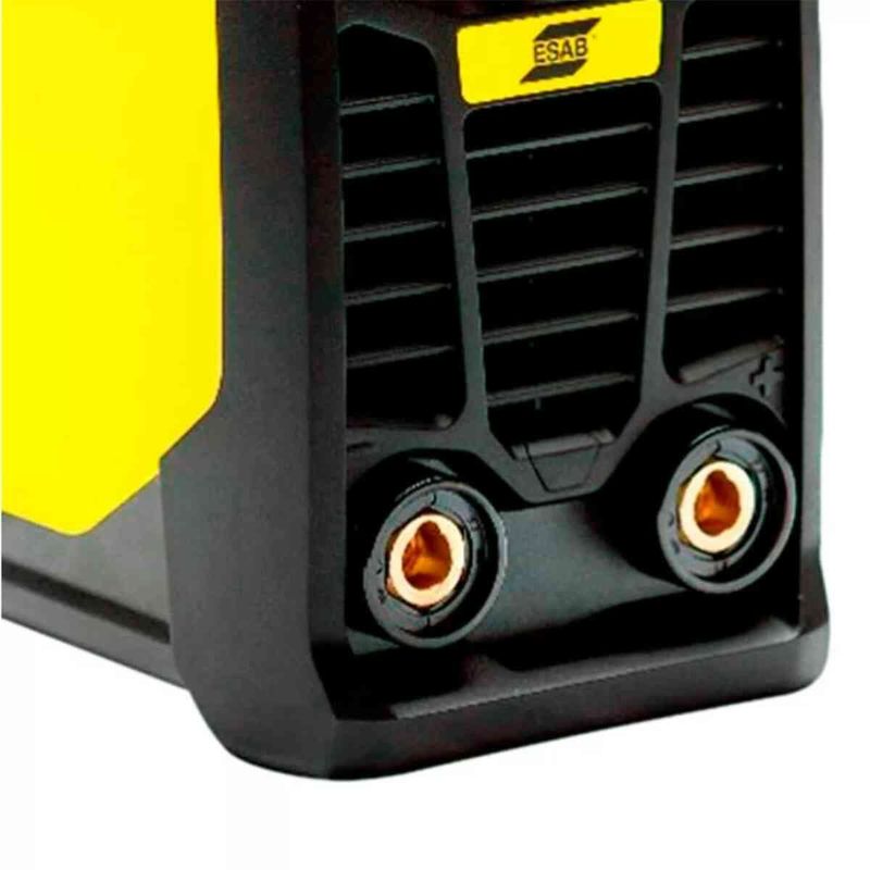 máquina de solda esab inversora 220v rogue lhn 202i preta (mp)