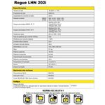 máquina de solda esab inversora 220v rogue lhn 202i preta (mp)
