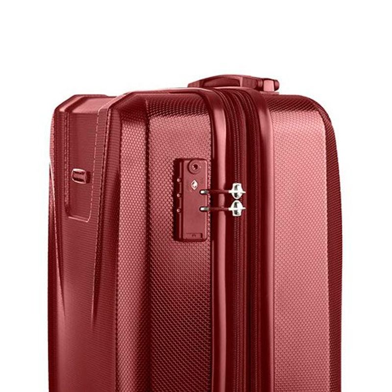 mala para viagem samsonite derby spinner tamanho m vermelha 13282217261