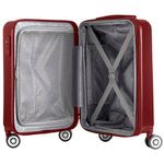 mala para viagem samsonite derby spinner tamanho m vermelha 13282217261