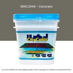 tinta acrílica piso citycolor 15l 066cz049 concreto (mp)