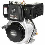 motor estacionário diesel toyama tde110xp 10.5hp 418 cc eixo 1 pol roscado e chavetado partida manual (mp)