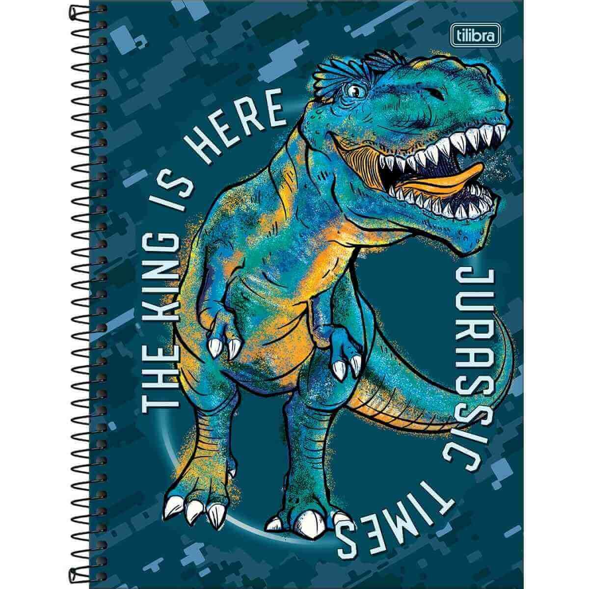 Caderno Universitário 1 Matéria Raptor 80f Sortido - Tilibra