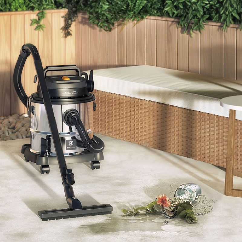 aspirador de pó e água electrolux 20 litros inox gt20i