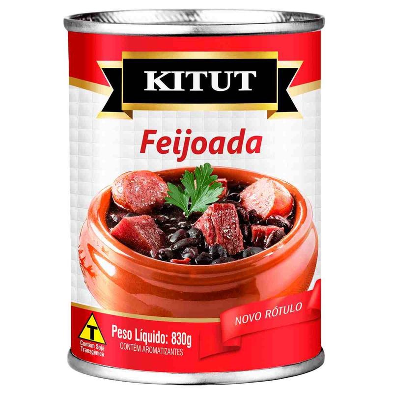 feijoada kitut lata 830g