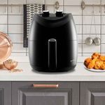 fritadeira britânia air fry 4 litros 1500w 127v preto bfr25p