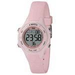 relógio x-watch feminino digital infantil xlppd055 bxrx rosa