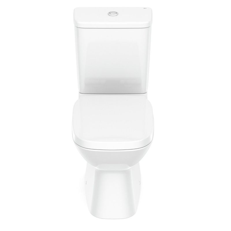 kit vaso sanitário roca debba classic branco com caixa acoplada 3,6l (mp)