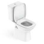kit vaso sanitário roca debba classic branco com caixa acoplada 3,6l (mp)