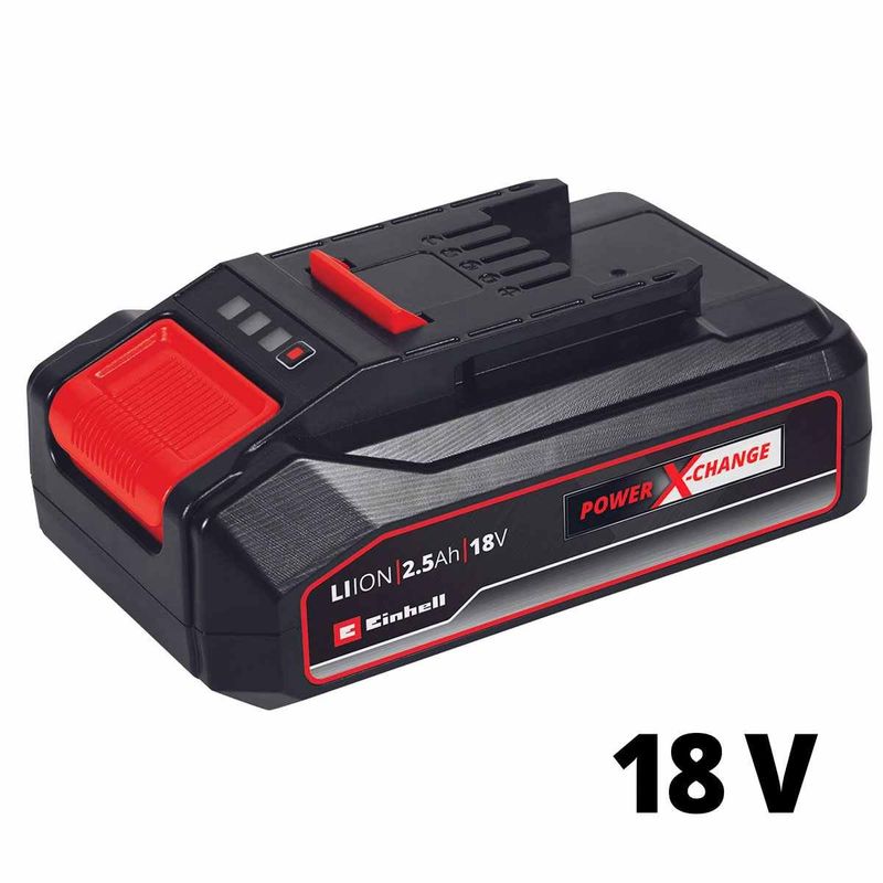 bateria einhell power x-change 18v 2.5ah lítio