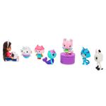 conjunto de figuras deluxe sunny gabby's dollhouse com 7 bonecos 3062