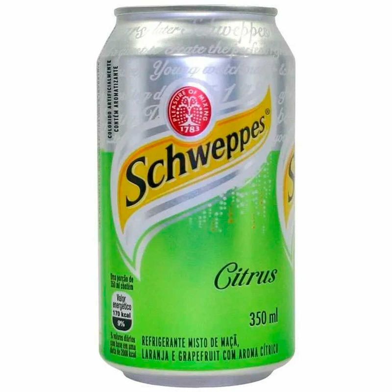 refrigerante schweppes citrus lata 350ml 01 unidade