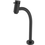 torneira celite para lavatório de mesa bica alta basic preto matte (mp)