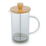 cafeteira prensa francesa rojemac wolff 600ml transparente 29158