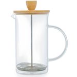 cafeteira prensa francesa rojemac wolff 600ml transparente 29158