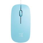 mouse com fio maxprint surface 1200 dpi usb 2.0 azul 60000137