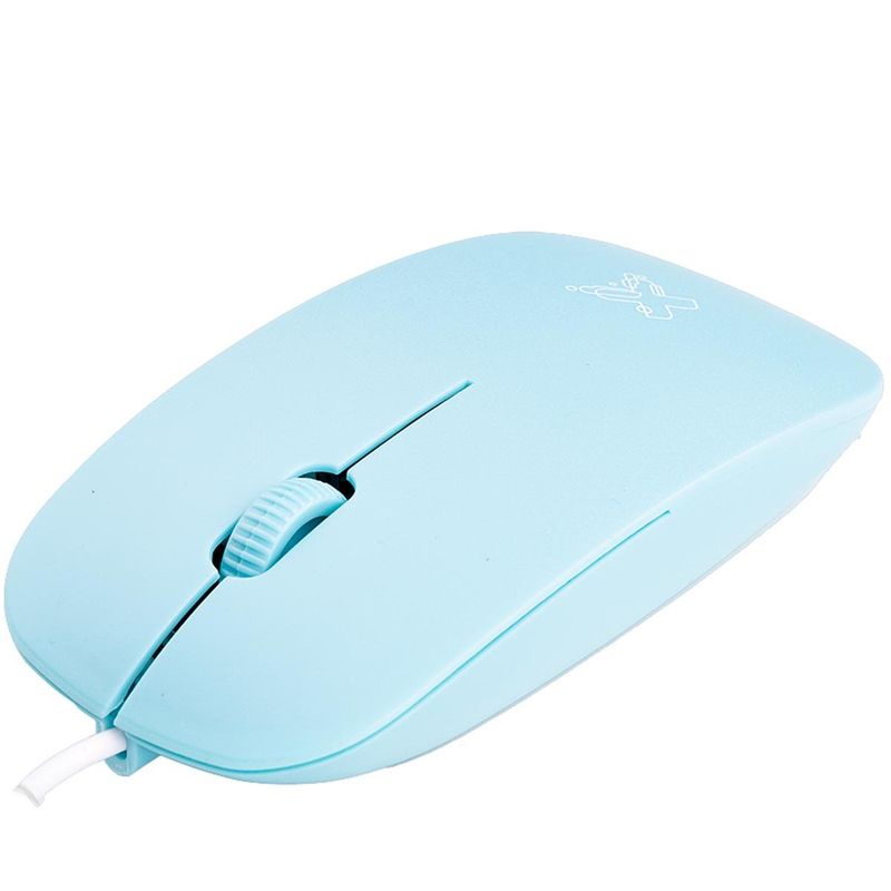 mouse com fio maxprint surface 1200 dpi usb 2.0 azul 60000137