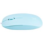 mouse com fio maxprint surface 1200 dpi usb 2.0 azul 60000137