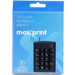 teclado maxprint númerico impact usb 2.0 preto 6013523