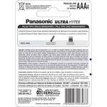 pilha comum panasonic aaa palito 4 unidades r03ual/4b400