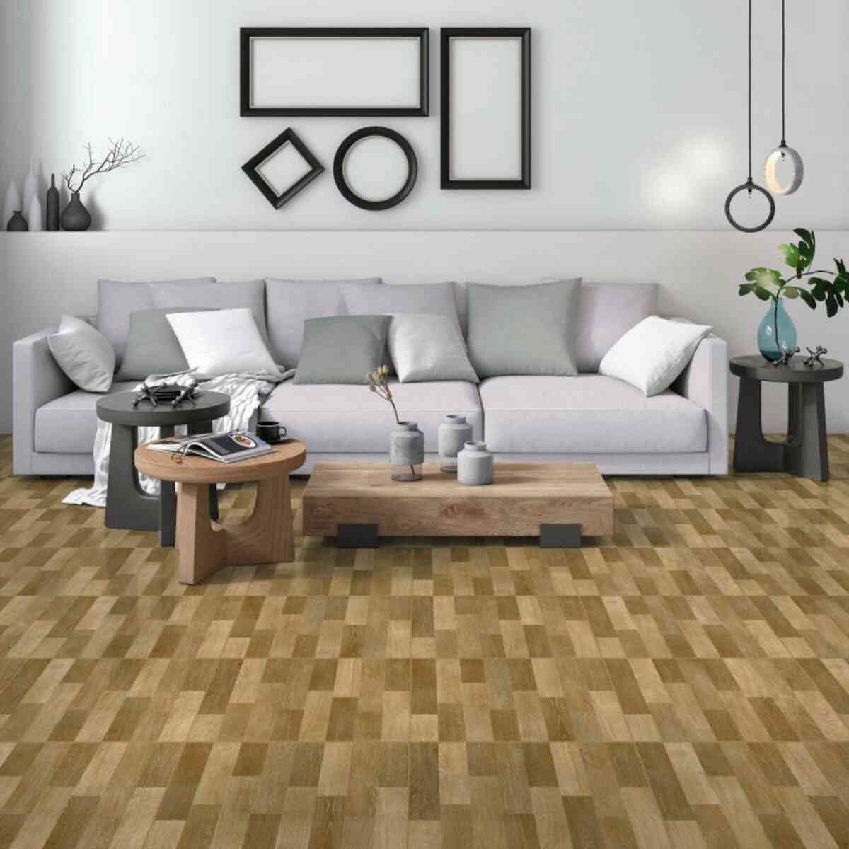 Piso Cerâmico Bold Brilhante 54x54cm Lignum Caixa 2,62m² Arielle (MP)