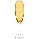 jogo de taças full fit 6 peças para champanhe bohemia 220ml âmbar 57732