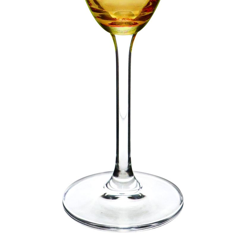 jogo de taças full fit 6 peças para champanhe bohemia 220ml âmbar 57732