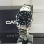 relógio masculino casio prata mtp-v001d-1budf