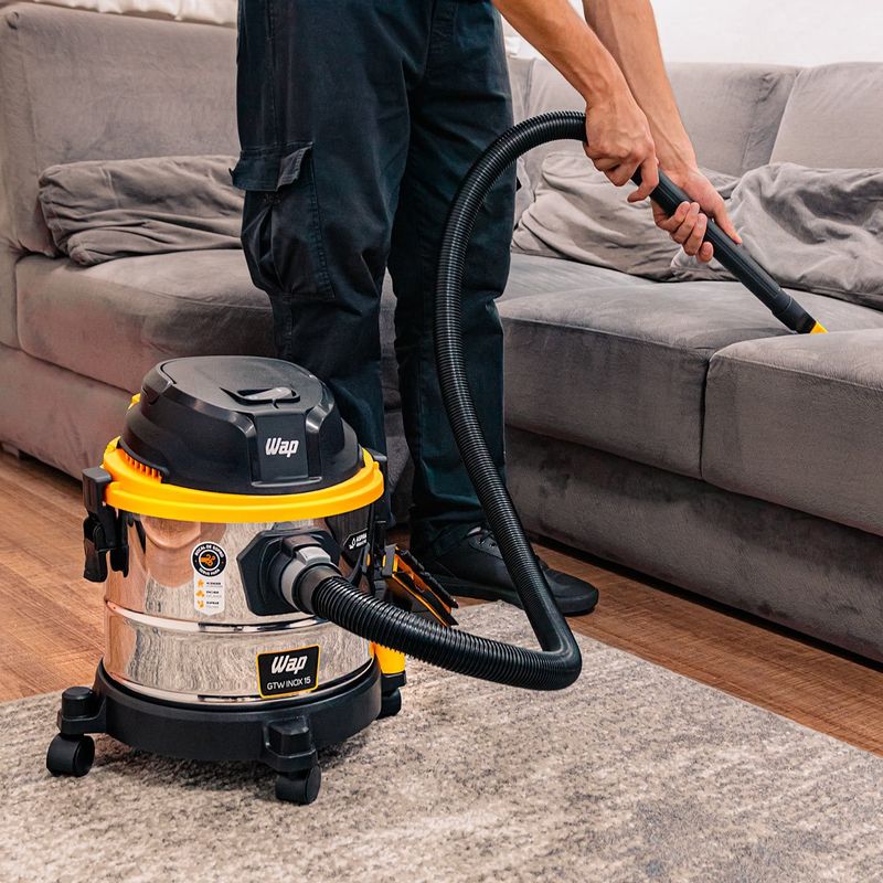 aspirador de pó e água wap gtw 15 1700w 127v inox