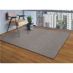 tapete são carlos new boucle vulcan 100x160 cinza