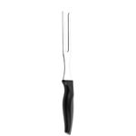 jogo para churrasco brinox faca e garfo trinchante cross preto 2556308