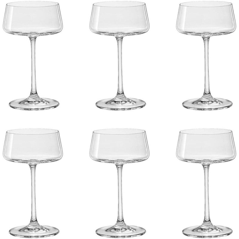 jogo de taças haus concept 6 peças para espumante pleasure 220ml 56413/103
