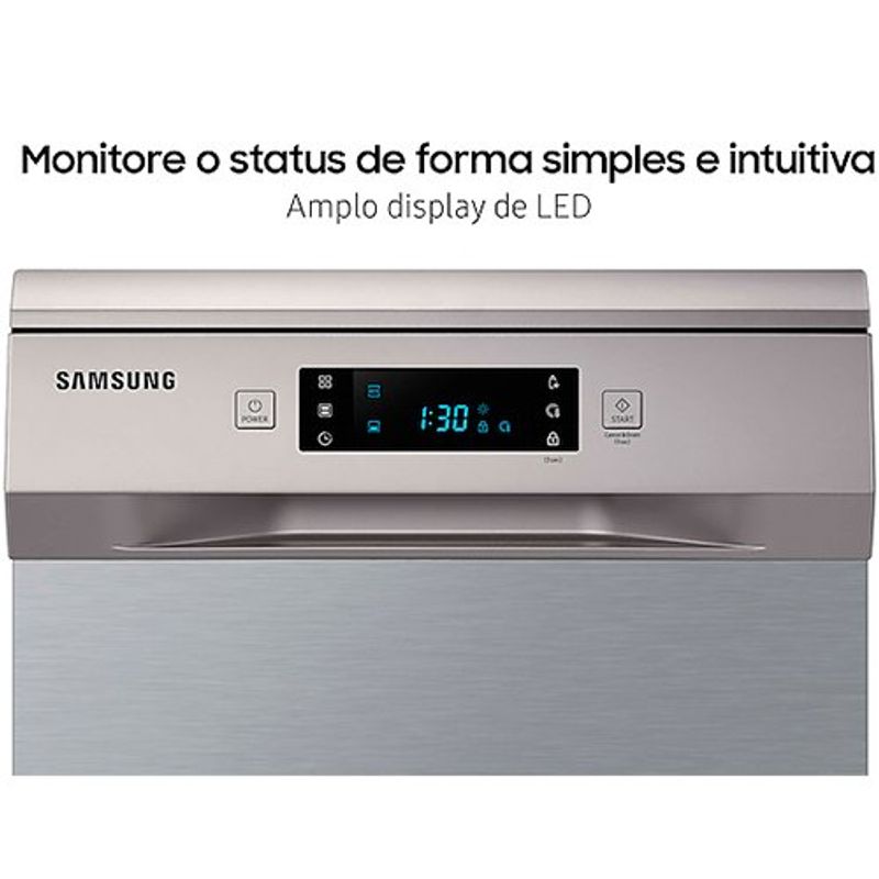 lava-louças samsung 10 serviços inox dw50c6070fs/az