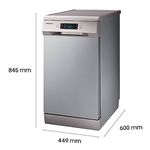 lava-louças samsung 10 serviços inox dw50c6070fs/az