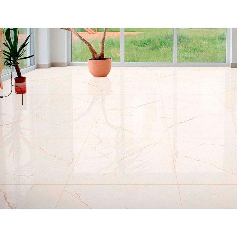 piso cerâmico triunfo retificado brilhante 60x60cm pr6091 caixa 2,52m² (mp)