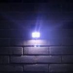 luminária solar parede ecosolis 20 leds com sensor