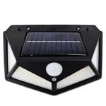 luminária solar parede ecosolis 100 leds eco-parede-100leds