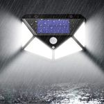 luminária solar parede ecosolis 100 leds eco-parede-100leds