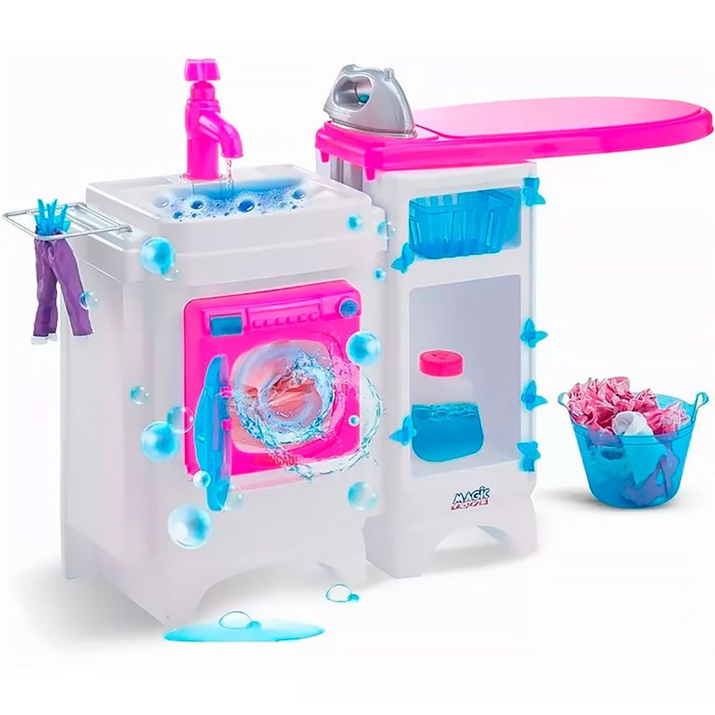 lavanderia magic toys lav&pass branco 8042
