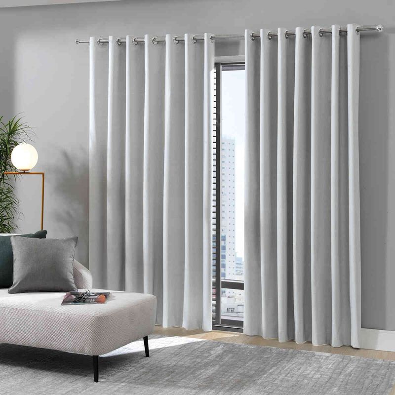 cortina dohler blackout lore d 200x230cm cinza 19119238120530