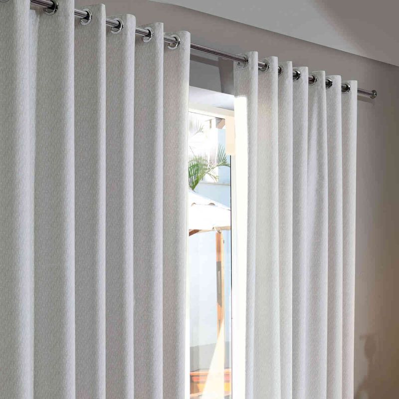 cortina dohler corta-luz ária d 200x180cm branco 1980928314530