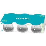 jogo de tigelas nadir 6 peças para sobremesa nature 200ml j1220201776231