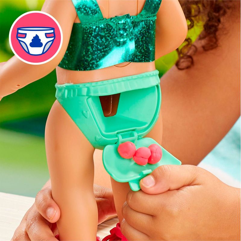 boneca baby alive hasbro dia na praia loira f1680